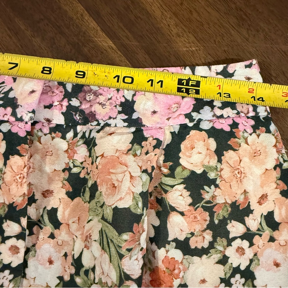 Reiss, NWOT Serena Floral Wide Leg Pants, Size 4 - Picture 14 of 16
